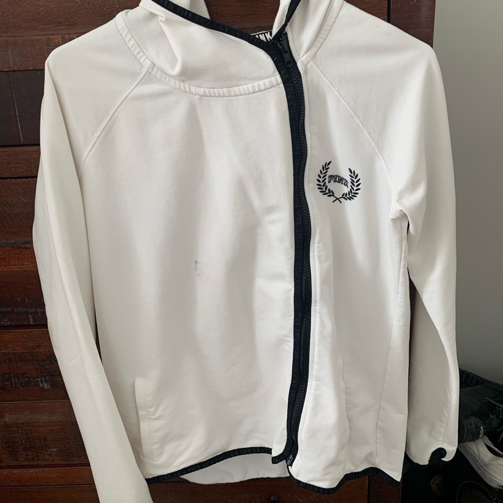 PINK full zip hoodie